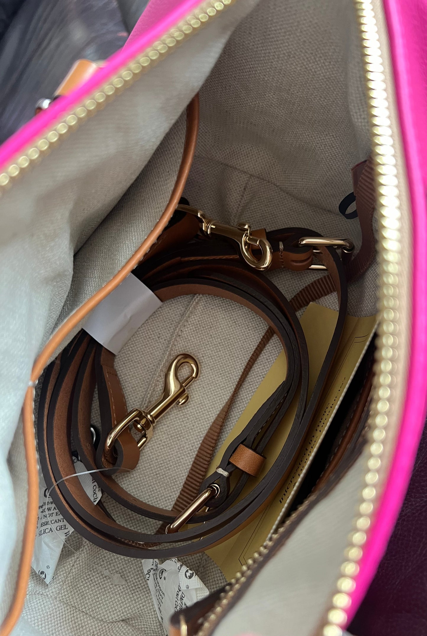 Dooney & Bourke Pink Barrel Satchel 25