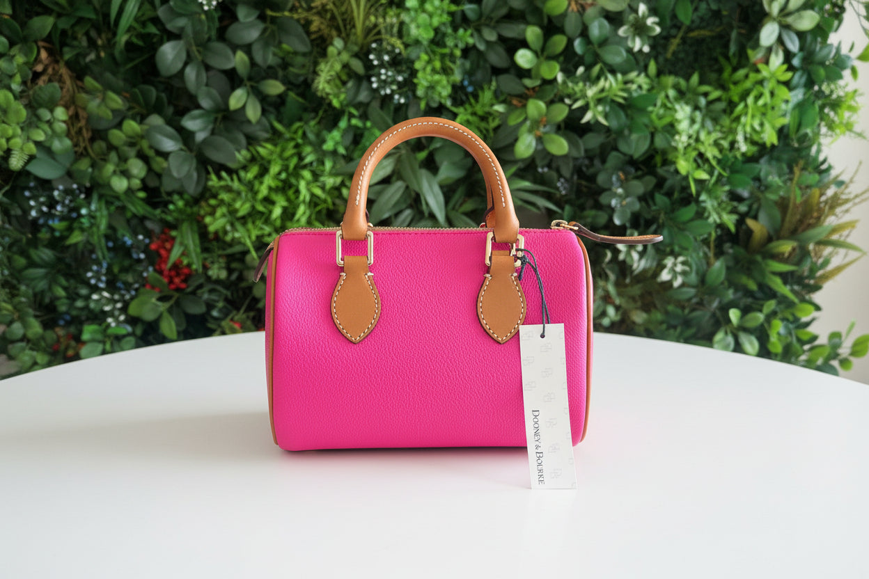 Dooney & Bourke Mini Barrel Satchel Pink