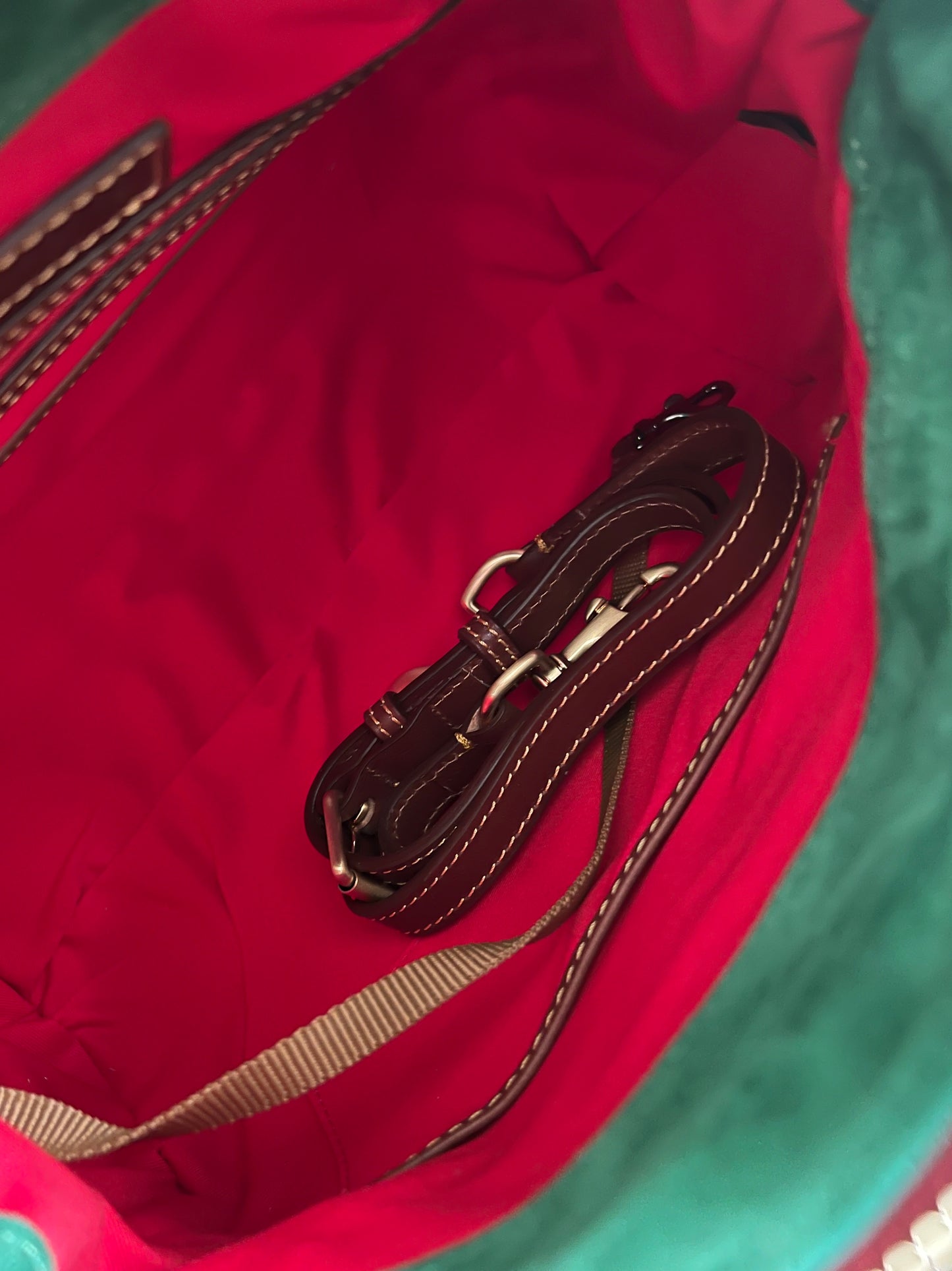 Dooney & Bourke Brown Florentine Satchel 38