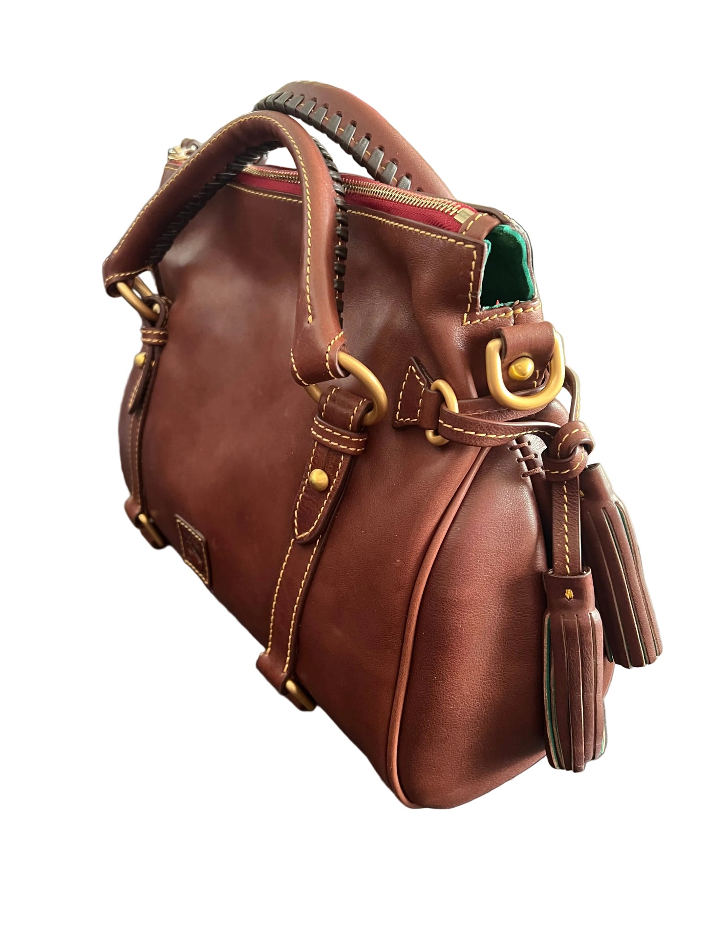 Dooney & Bourke Brown Florentine Satchel 38