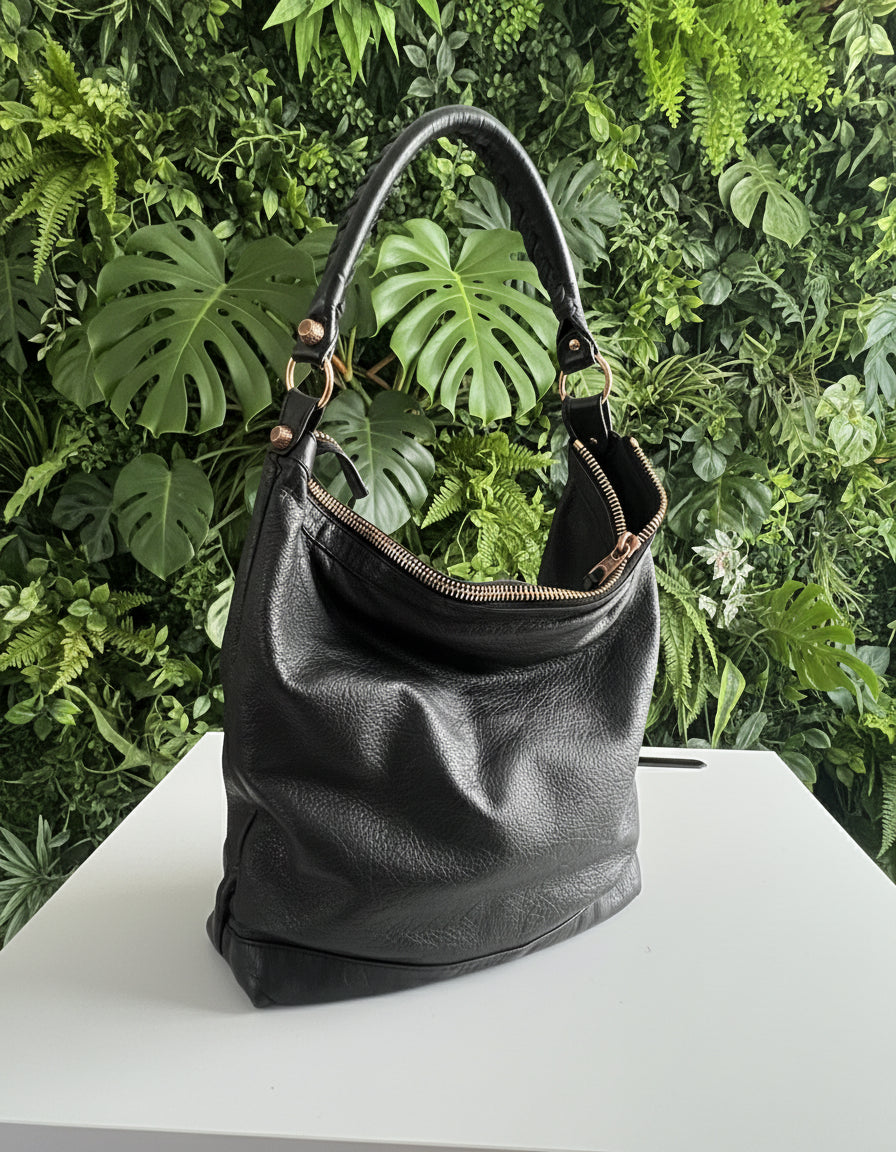 Balenciaga Giant Day Hobo - Rose Gold Hardware