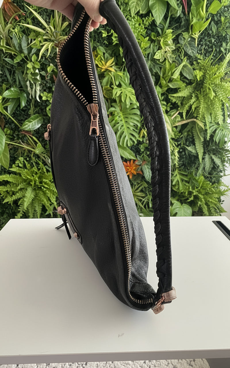 Balenciaga Giant Day Hobo - Rose Gold Hardware