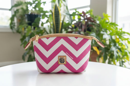 Dooney & Bourke Hot Pink Cosmetic Case
