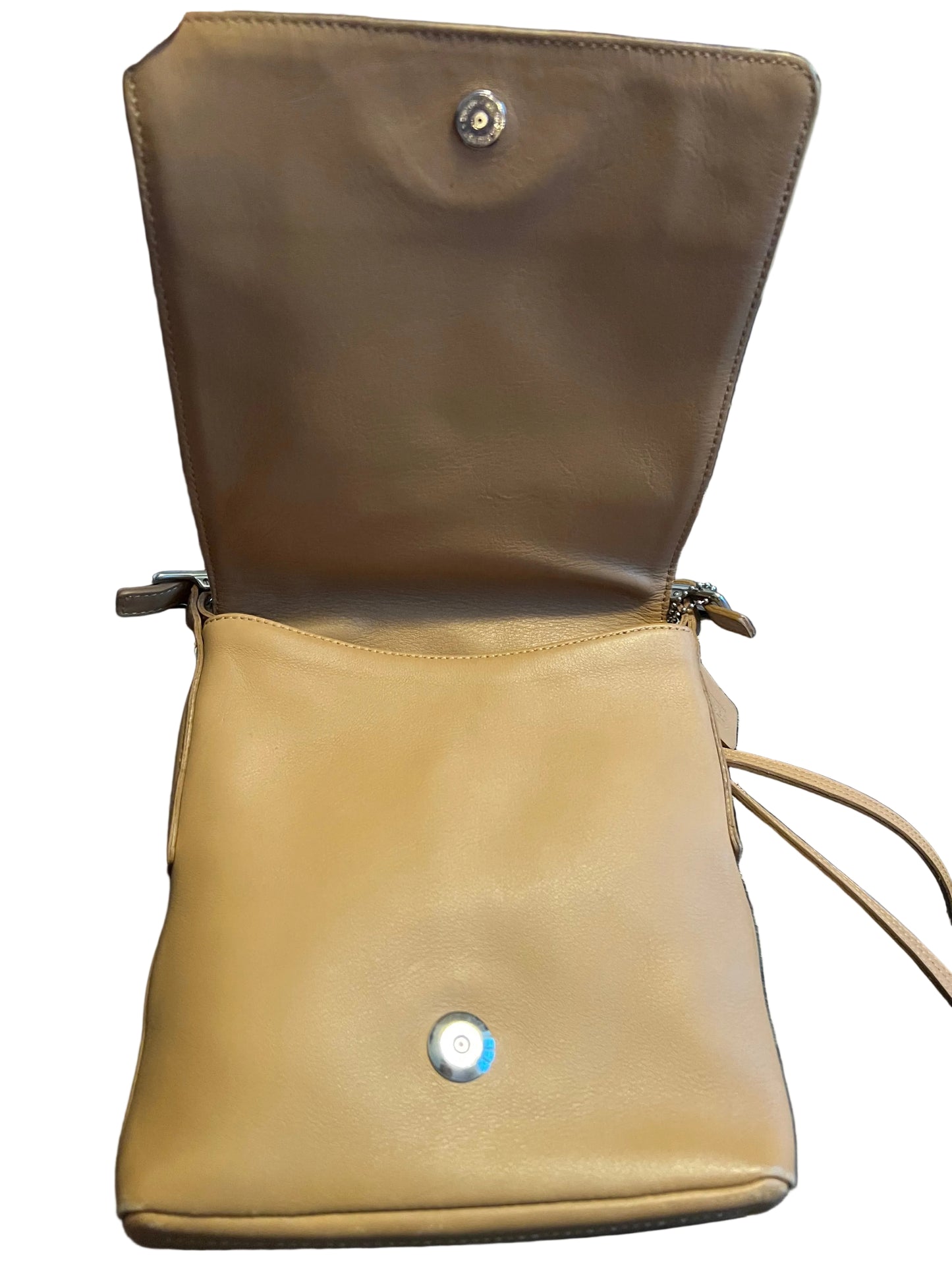 Coach Vintage Legacy 2003 Tan Leather Crossbody