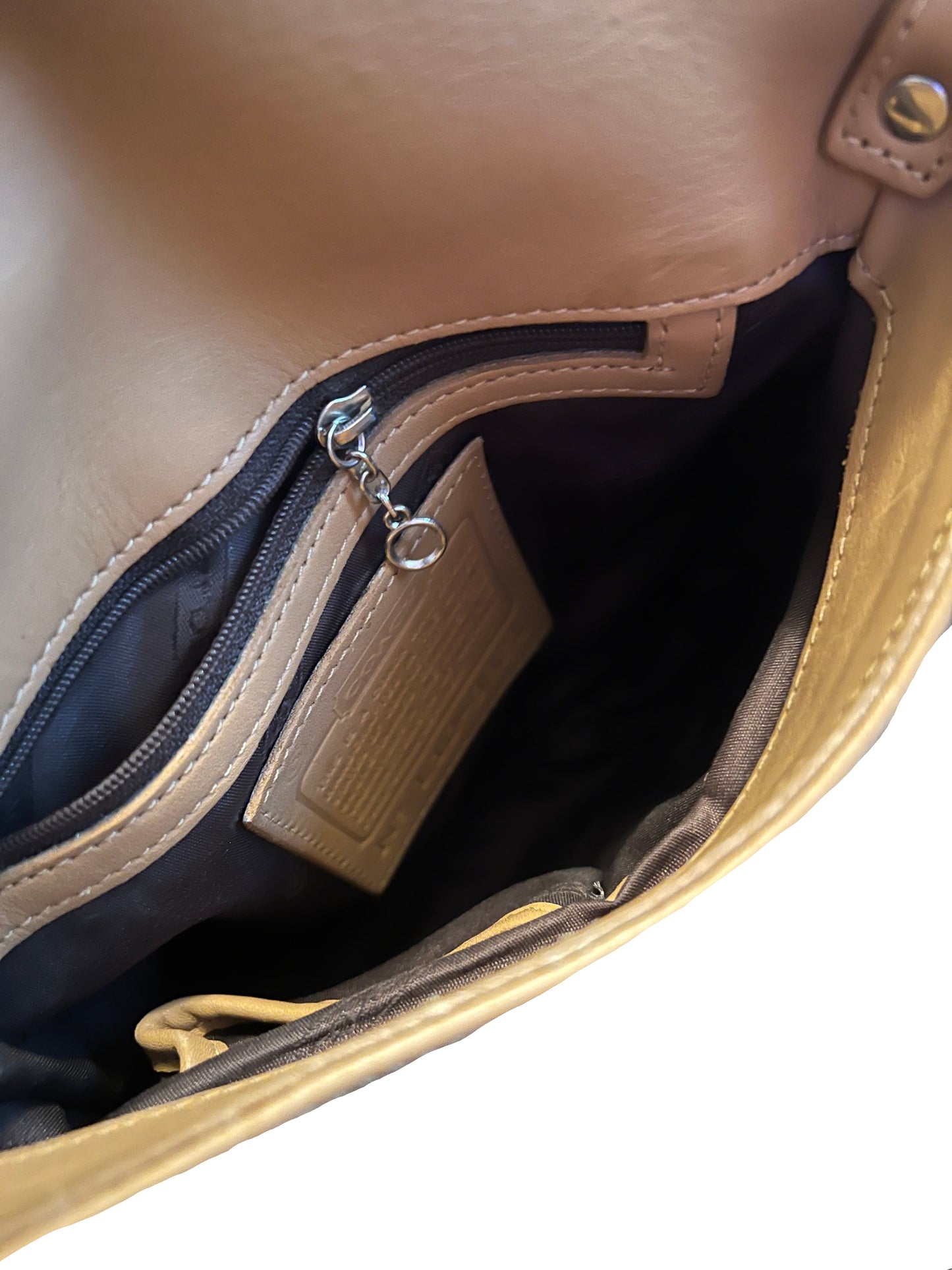 Coach Vintage Legacy 2003 Tan Leather Crossbody