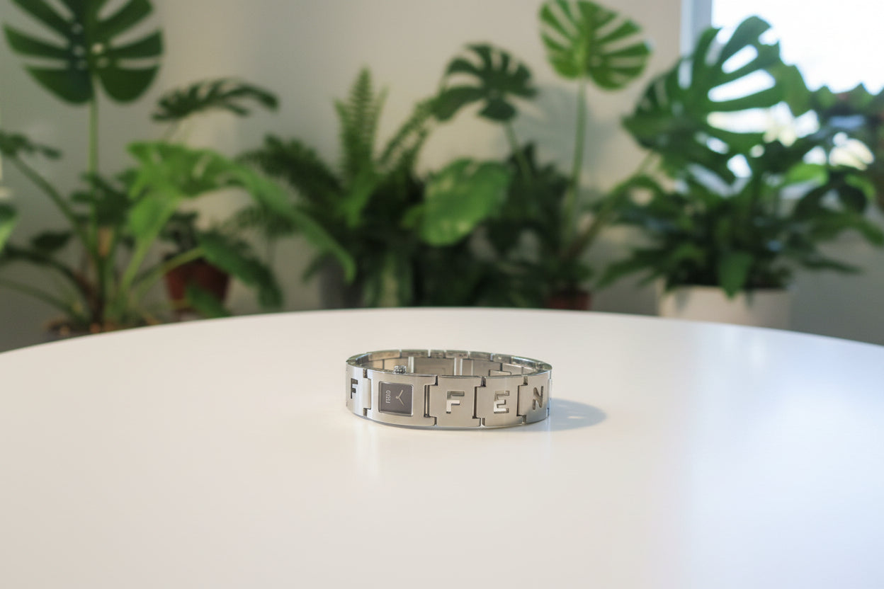 Fendi Silver Bracelet Watch