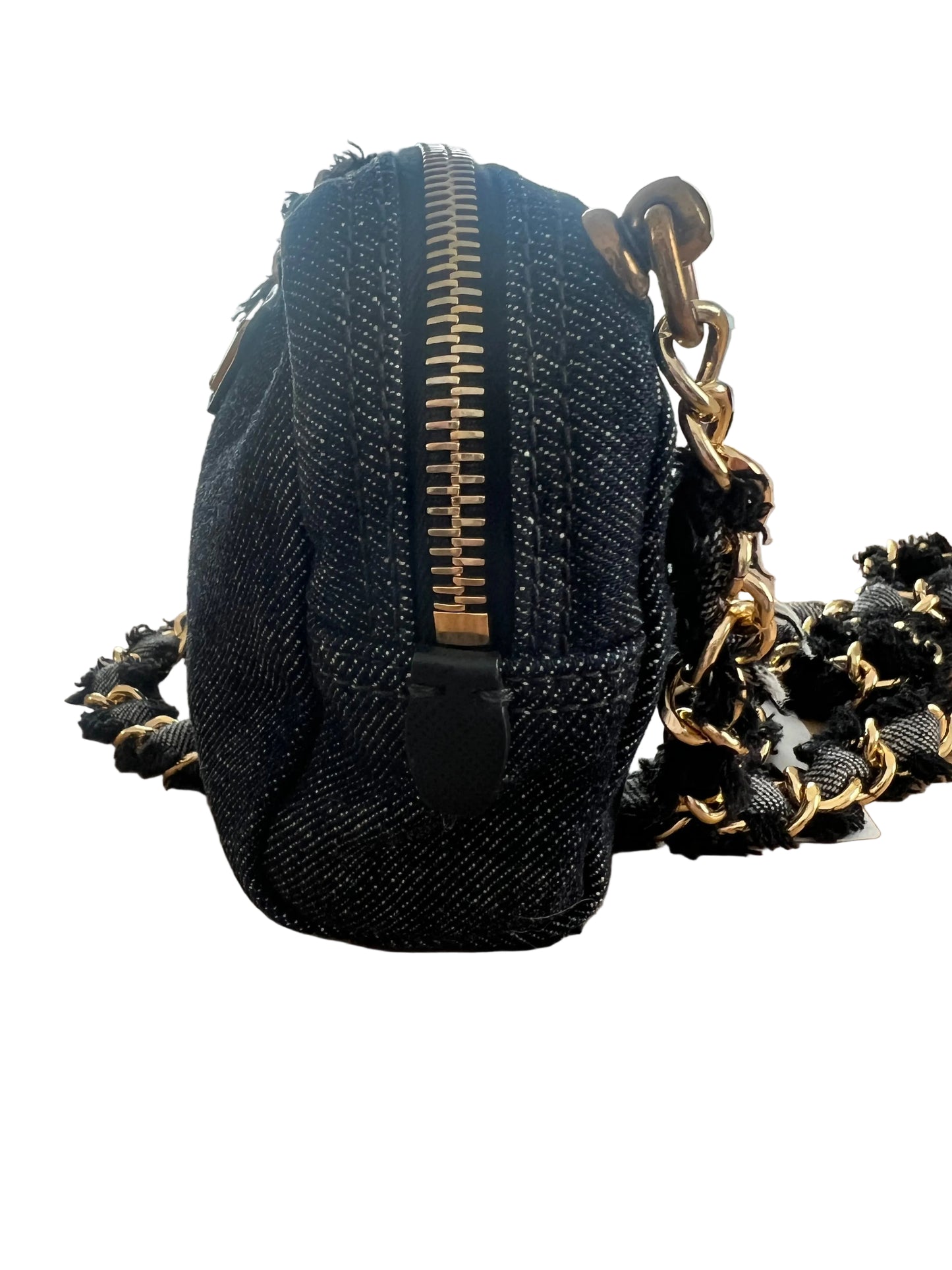 Prada Mini Denim Crossbody Bag