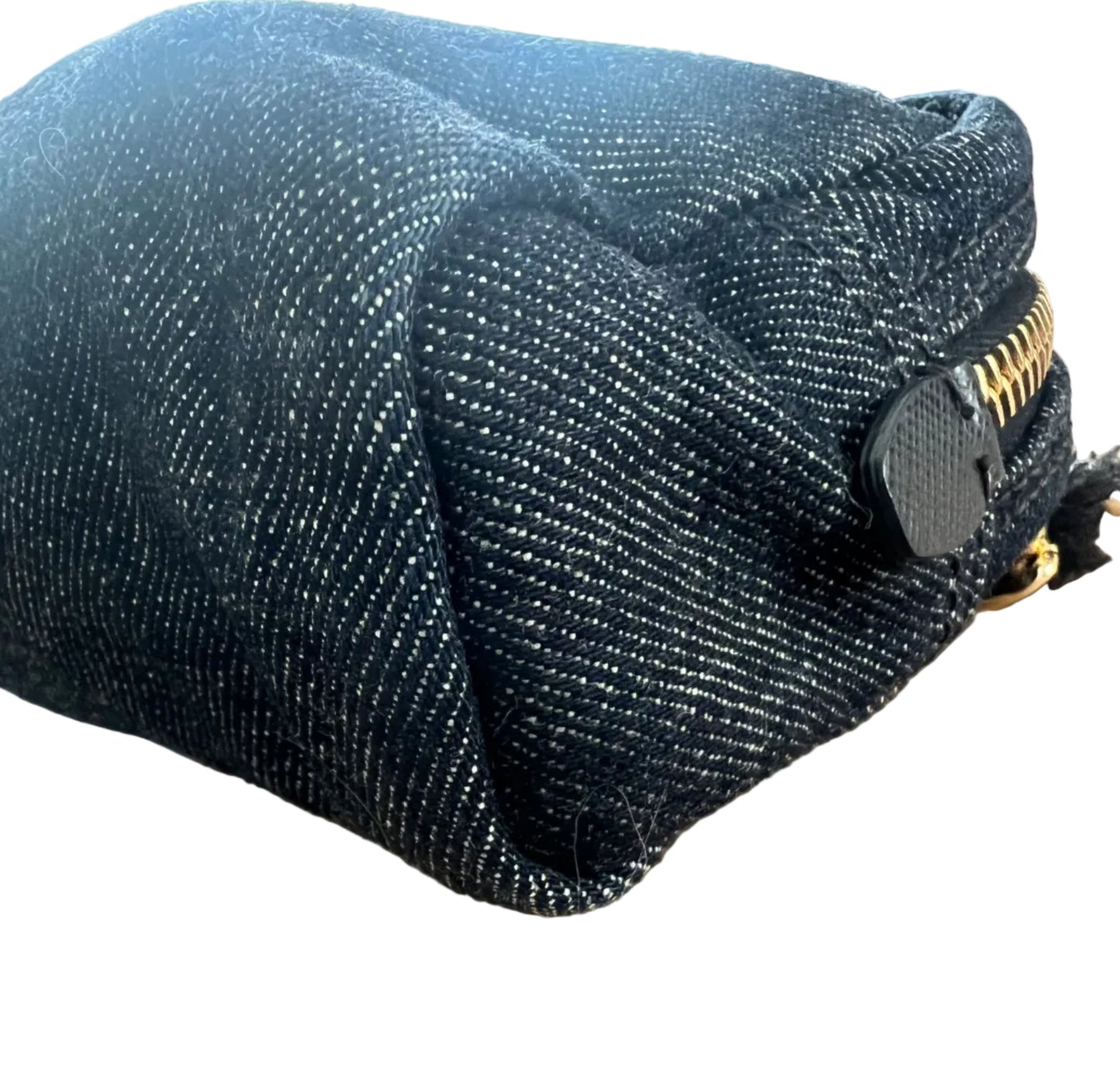 Prada Mini Denim Crossbody Bag
