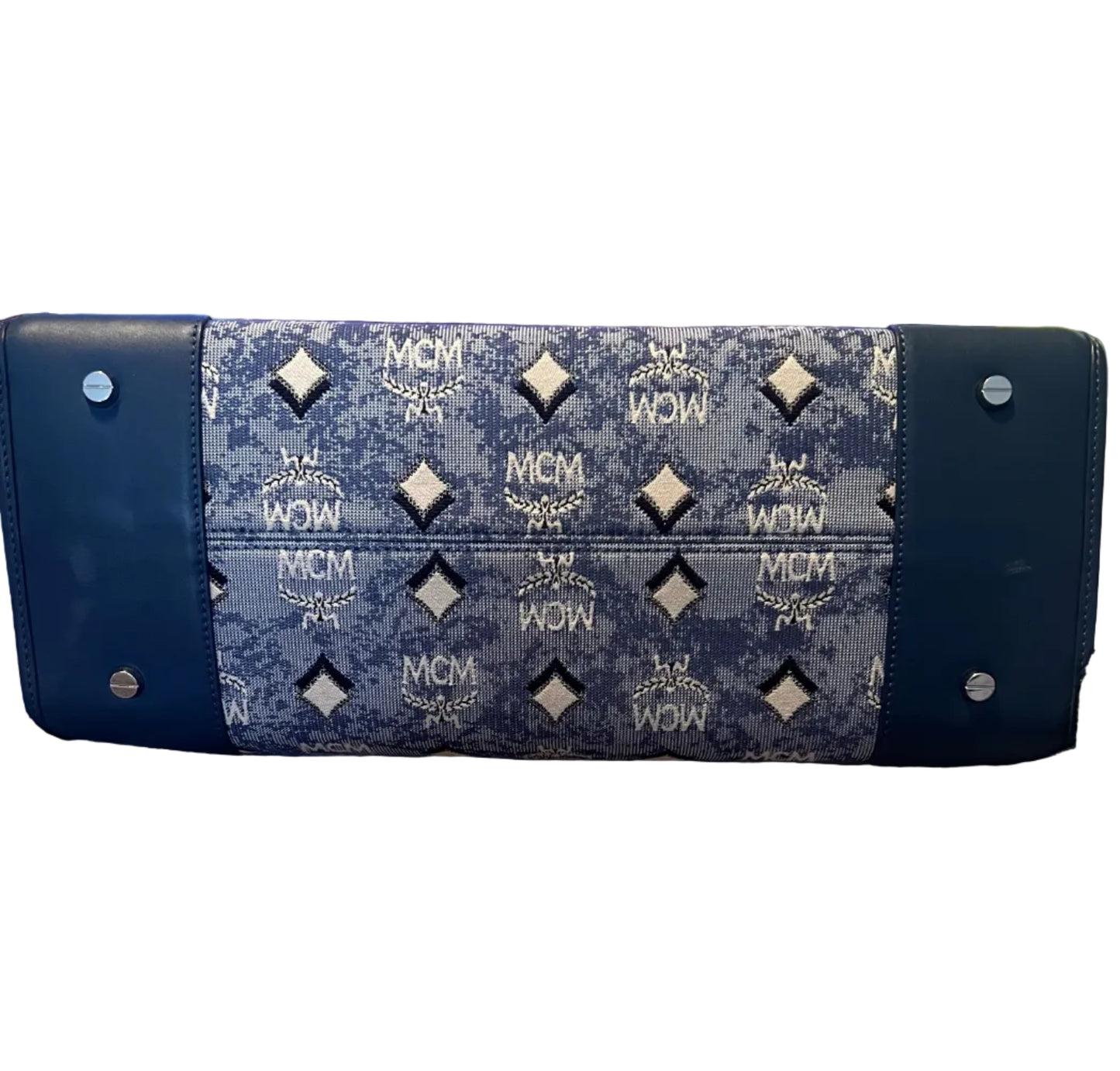 MCM Jacquard Tote with Pouch