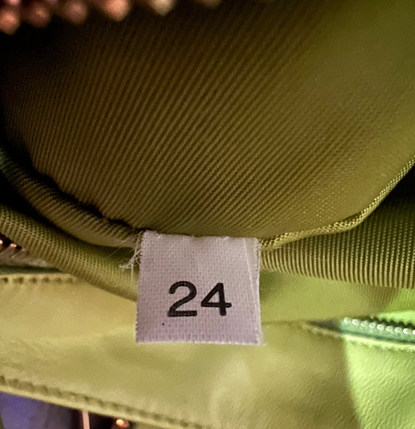 Prada Nylon Green Shoulder Bag