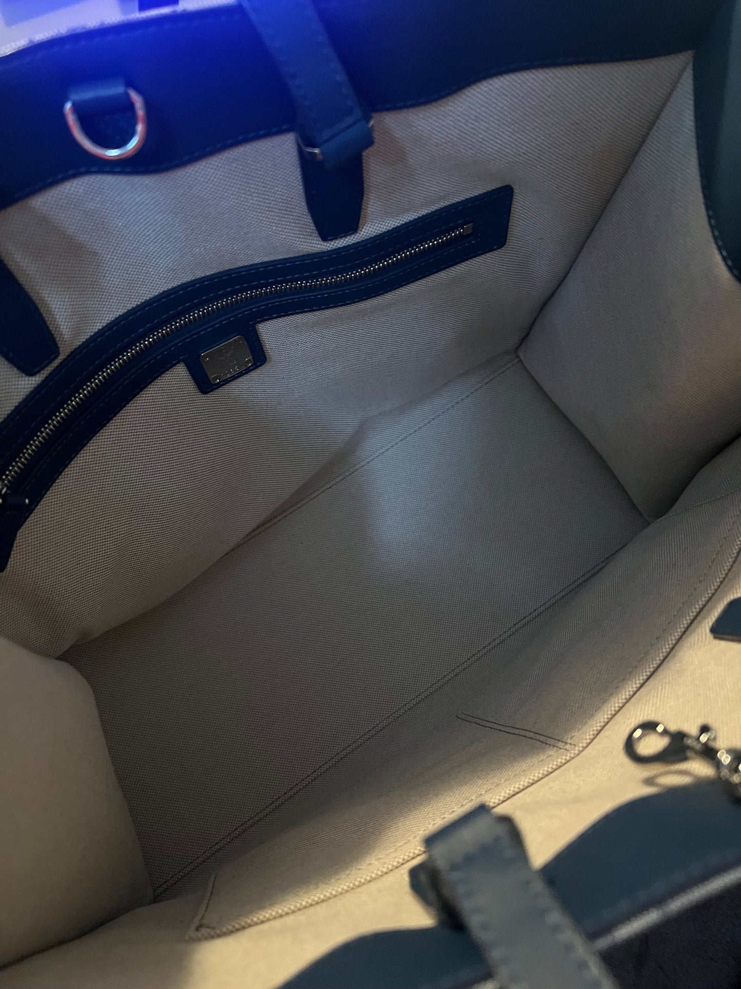 MCM Jacquard Tote with Pouch