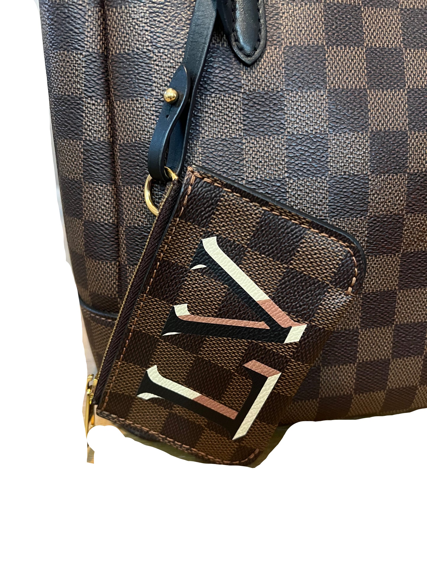 Louis Vuitton Damier Ebene Belmont PM w/ Pochette