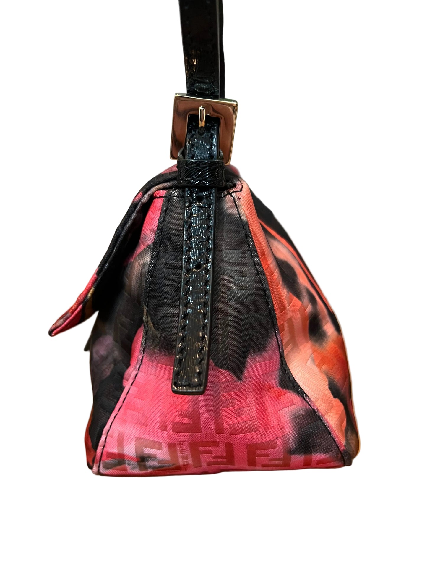 Fendi Zucchino Floral Mini Mamma Baguette