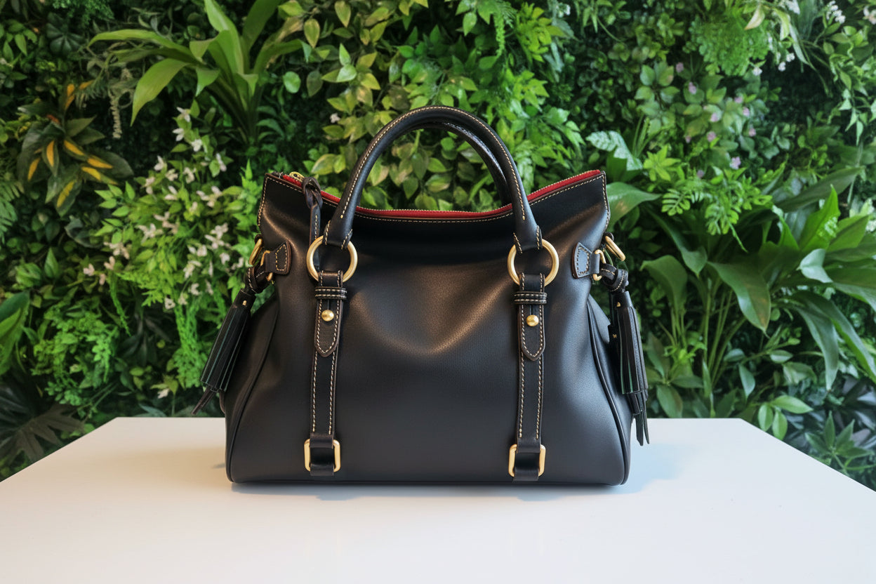 Dooney & Bourke Navy Florentine Large