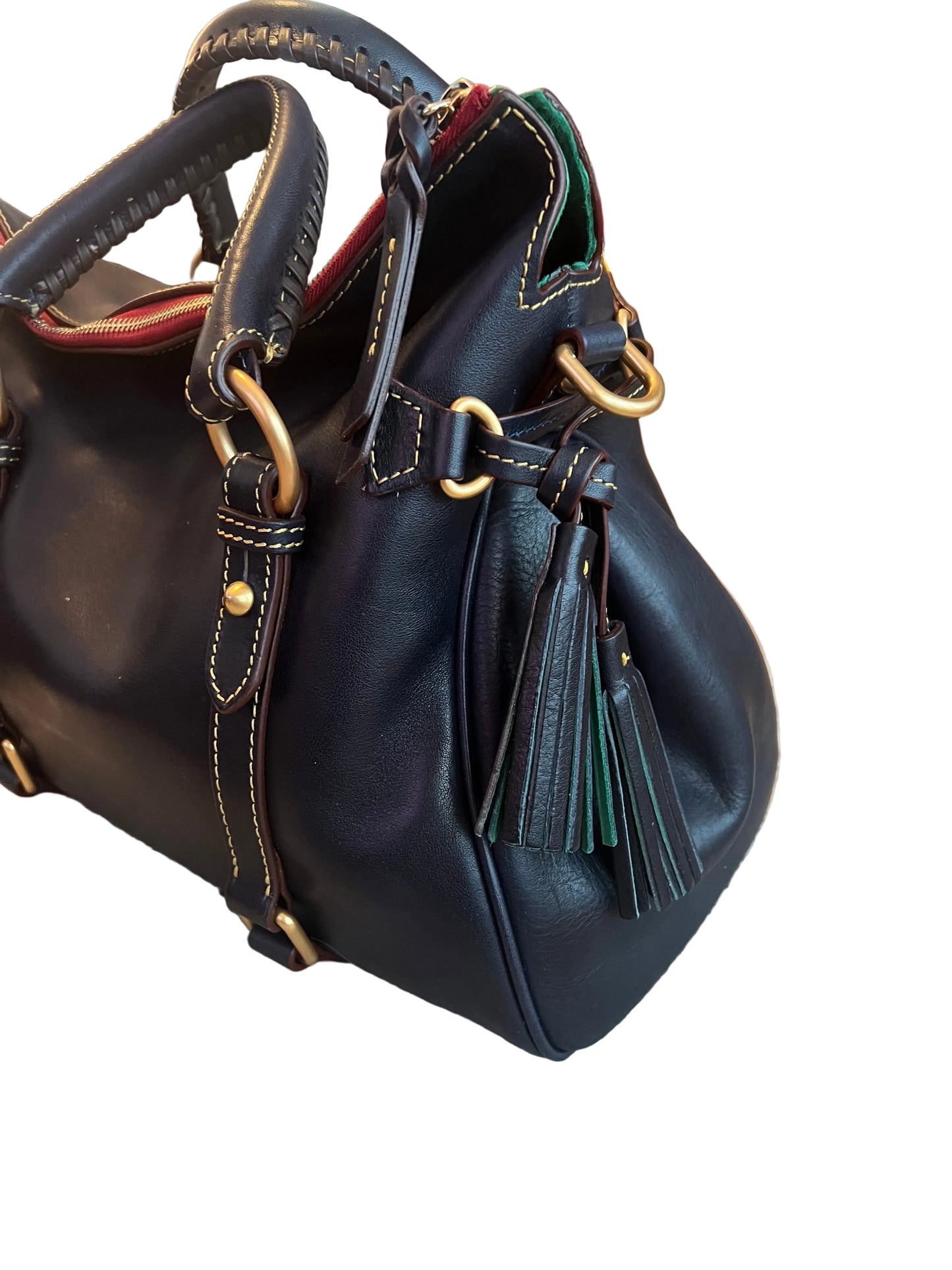 Dooney & Bourke Navy Florentine Large