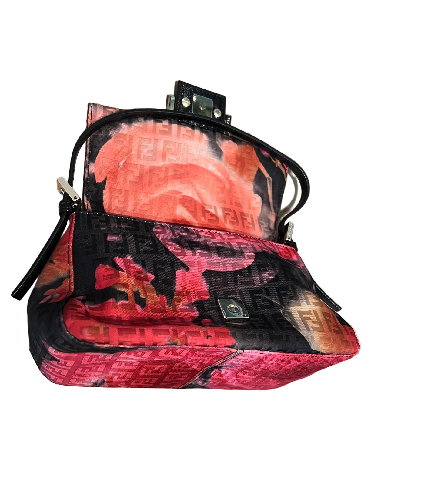 Fendi Zucchino Floral Mini Mamma Baguette