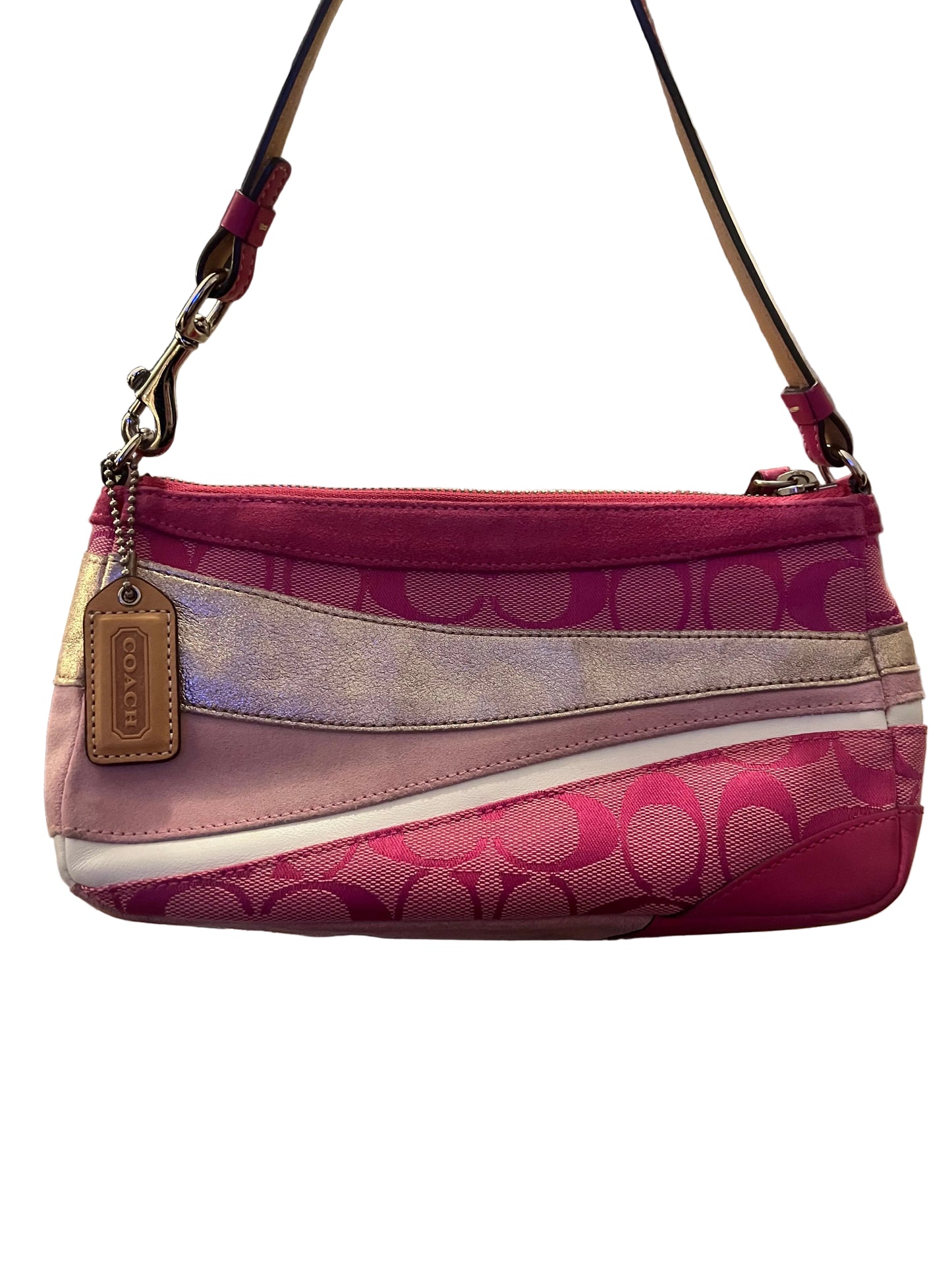 Coach Y2K Pink Wave Demi Bag