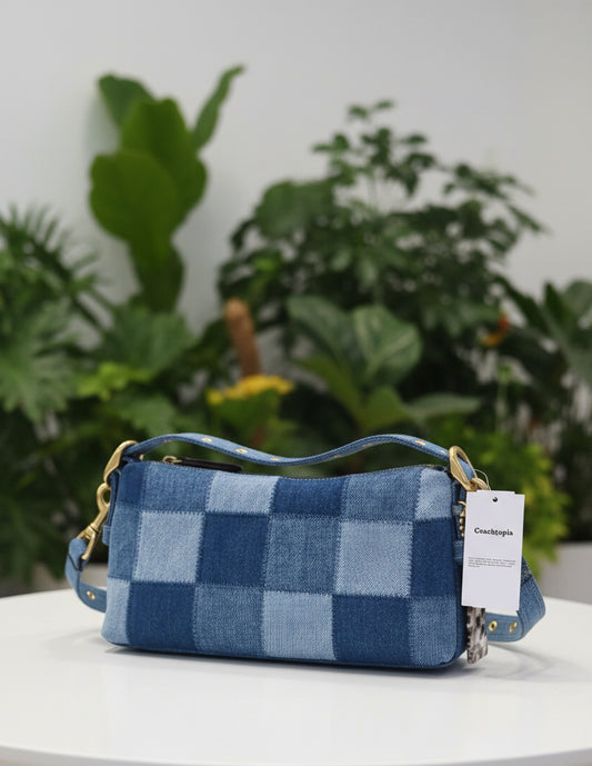 Coach Coachtopia Patchwork Denim Bag