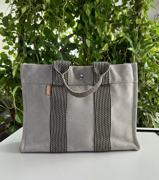Hermes Canvas Fourre Tote