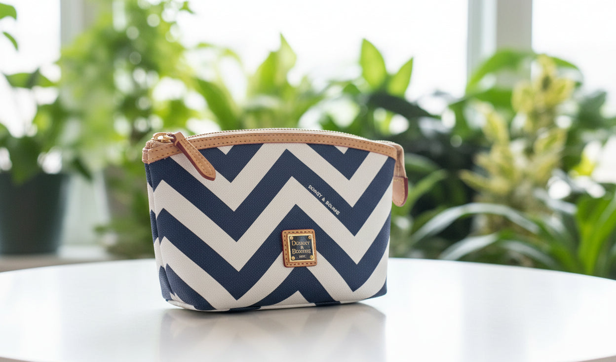 Dooney & Bourke Navy Cosmetic Case
