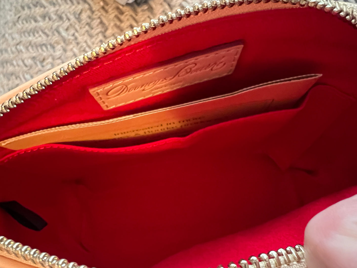 Dooney & Bourke Navy Cosmetic Case