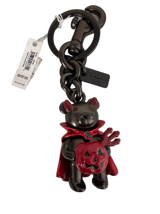 Coach Devil Bear Keychain/Bag Charm