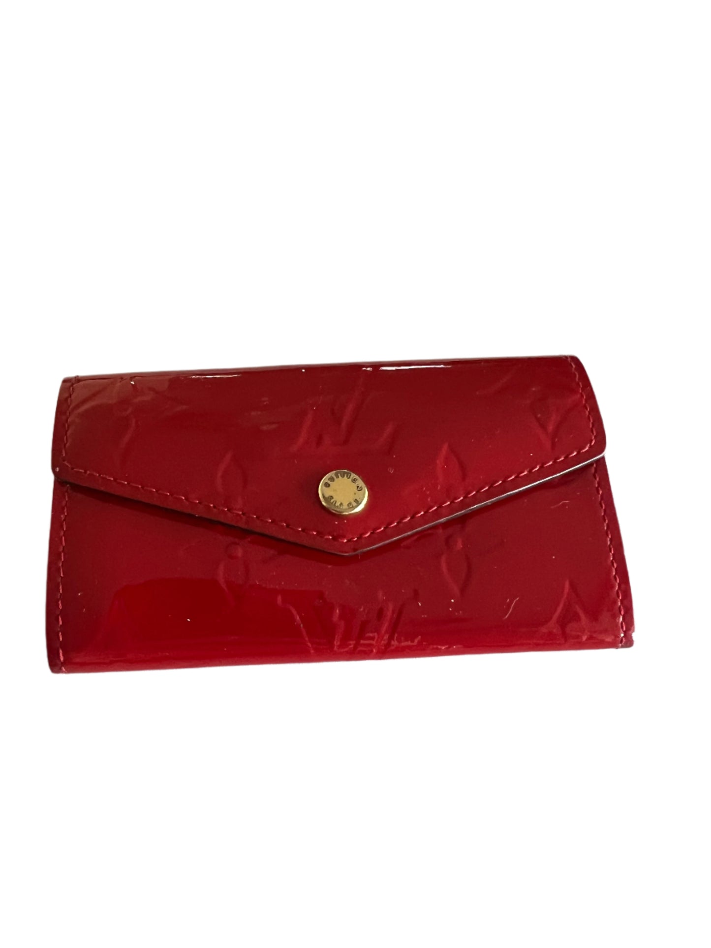 Louis Vuitton Red Vernis Key Holder