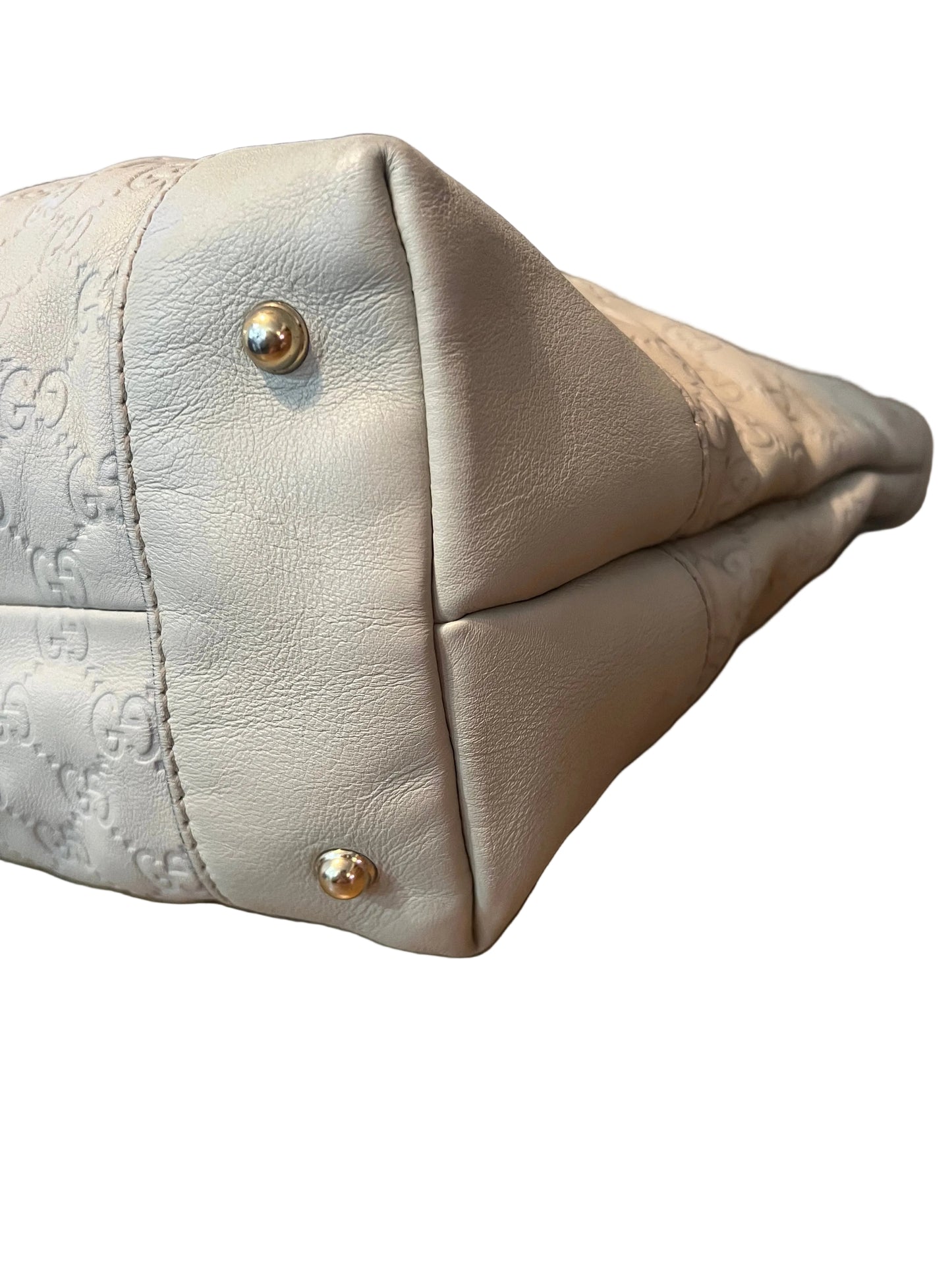 Gucci Guccissima Signature Leather Heart Bit Tote