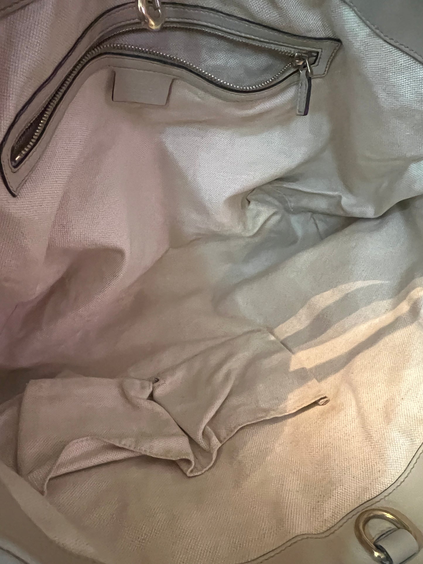 Gucci Guccissima Signature Leather Heart Bit Tote