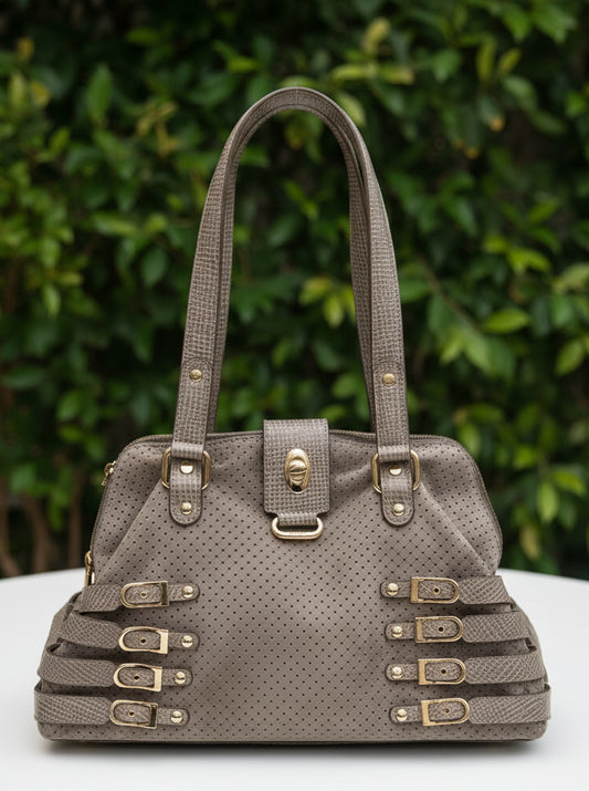 PREVIEW - DROP NEXT TIKTOK LIVE - Jimmy Choo Perforated Blythe Leather Bag
