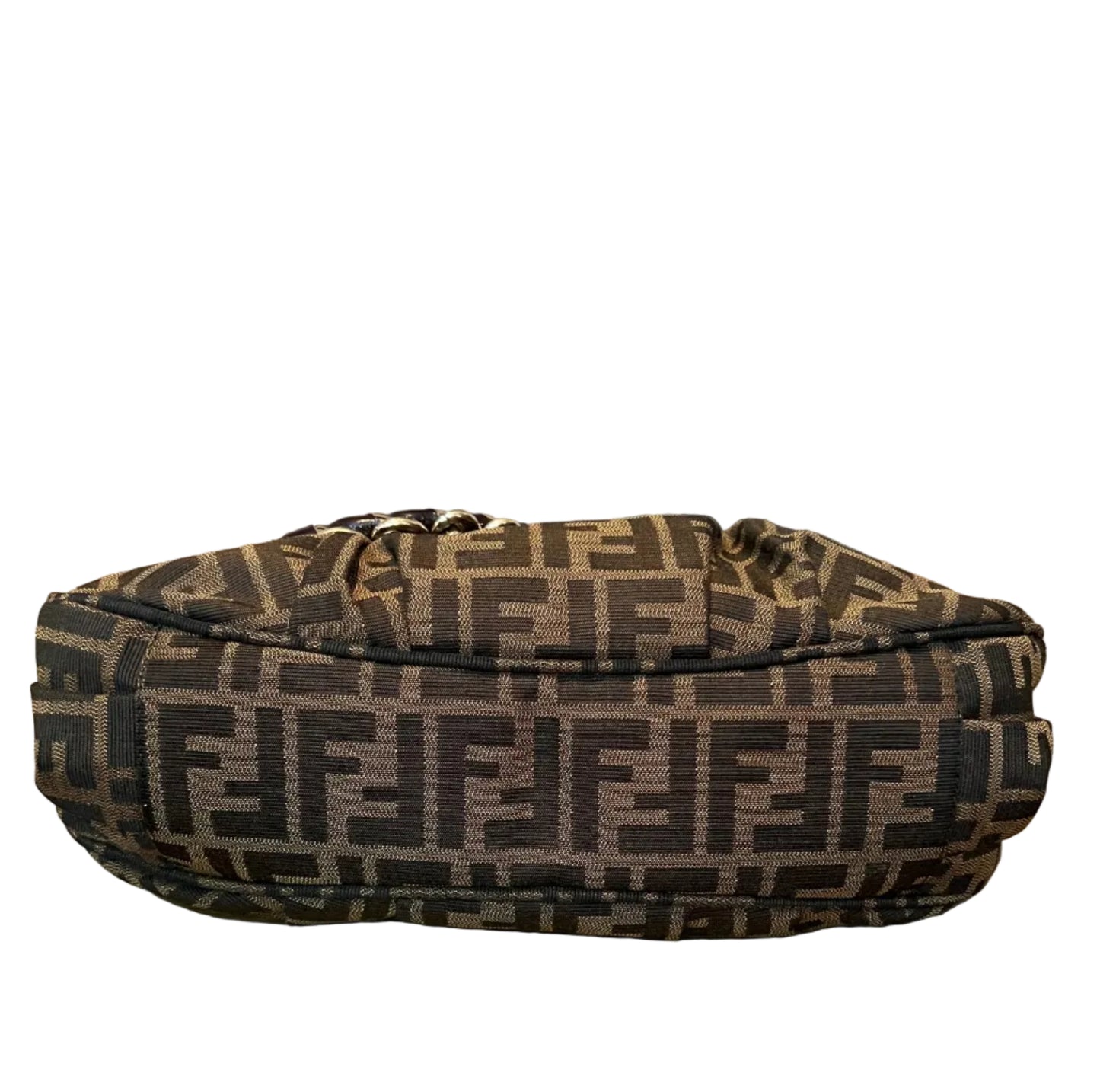 Fendi Zucca Canvas Small Mia Bag
