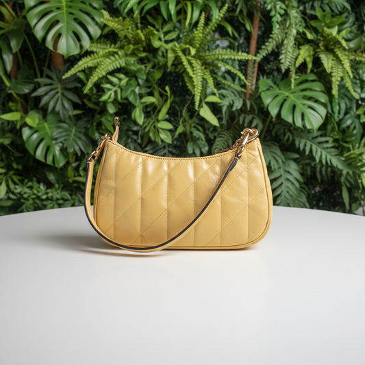 Coach Quilted Glazed Leather Teri