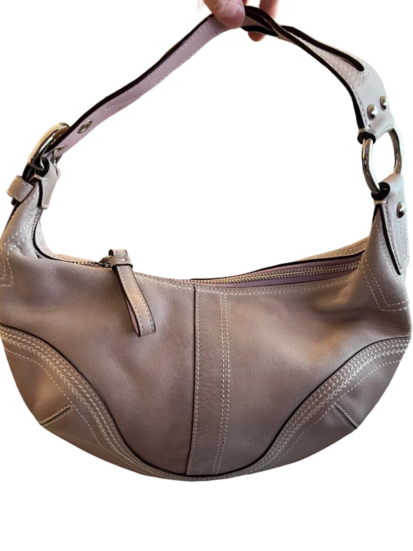 Coach Y2K Purple Leather Soho