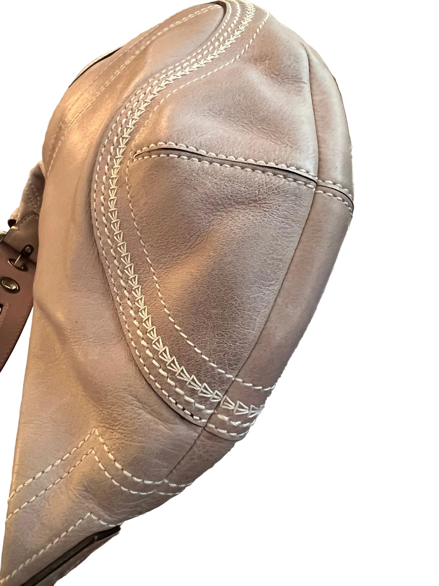 Coach Y2K Purple Leather Soho