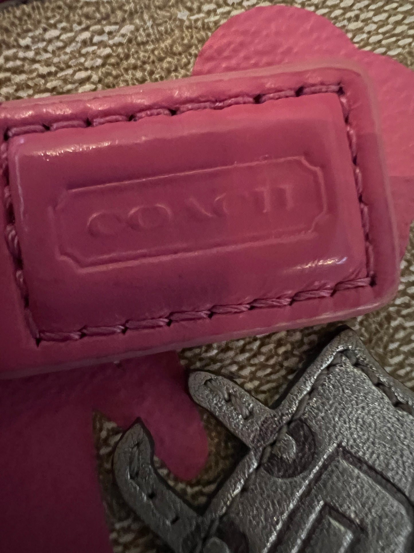 Coach Limited Edition Poppy Chan Pinky Wristlet