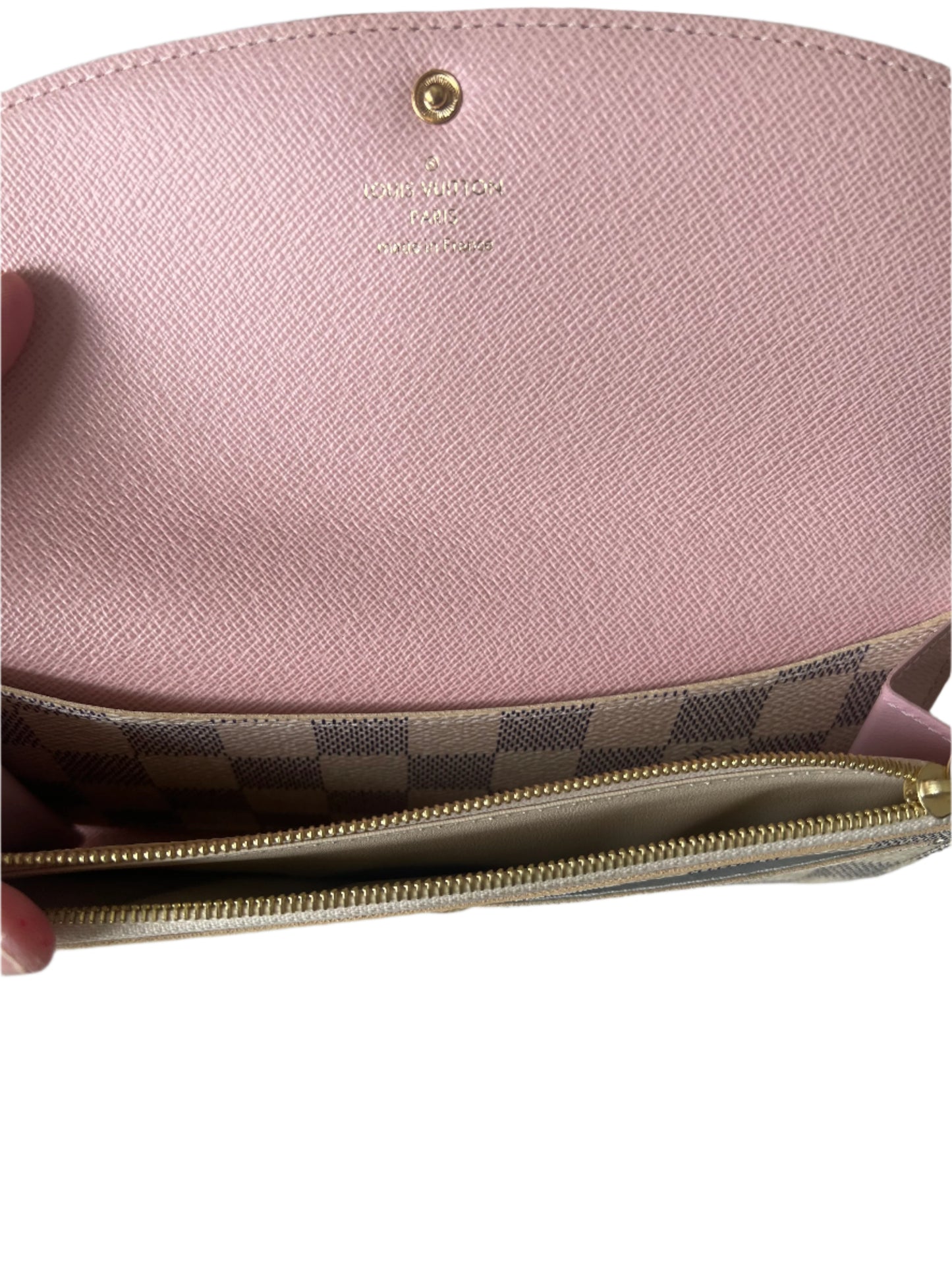 Louis Vuitton Damier Azur Emilie Wallet