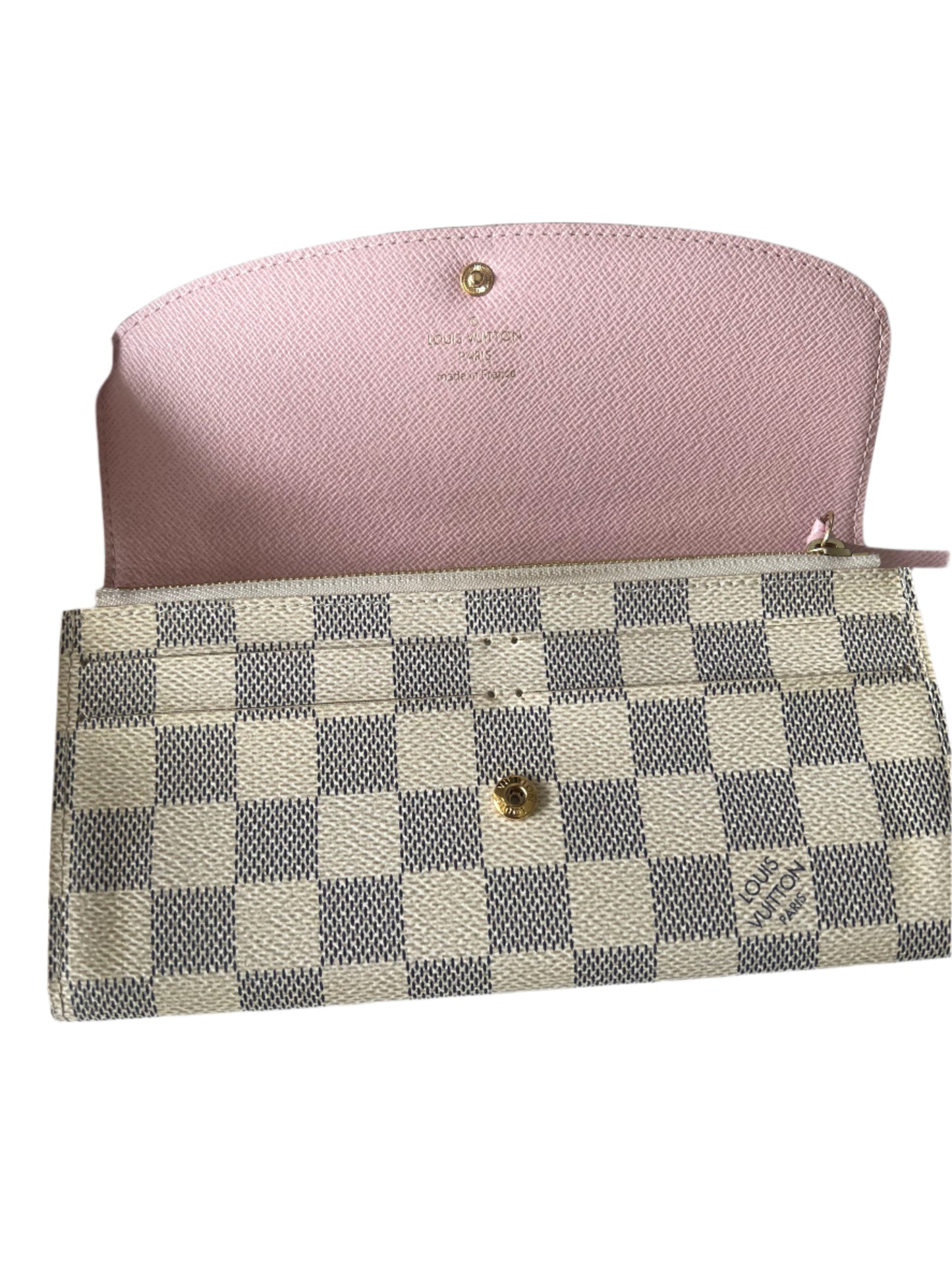 Louis Vuitton Damier Azur Emilie Wallet