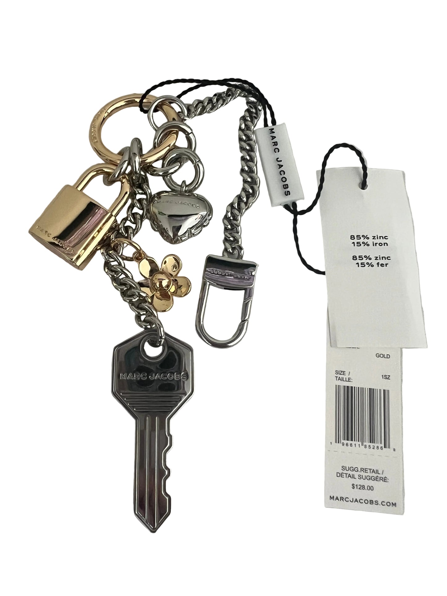 Marc Jacobs Two Toned Bag Charm