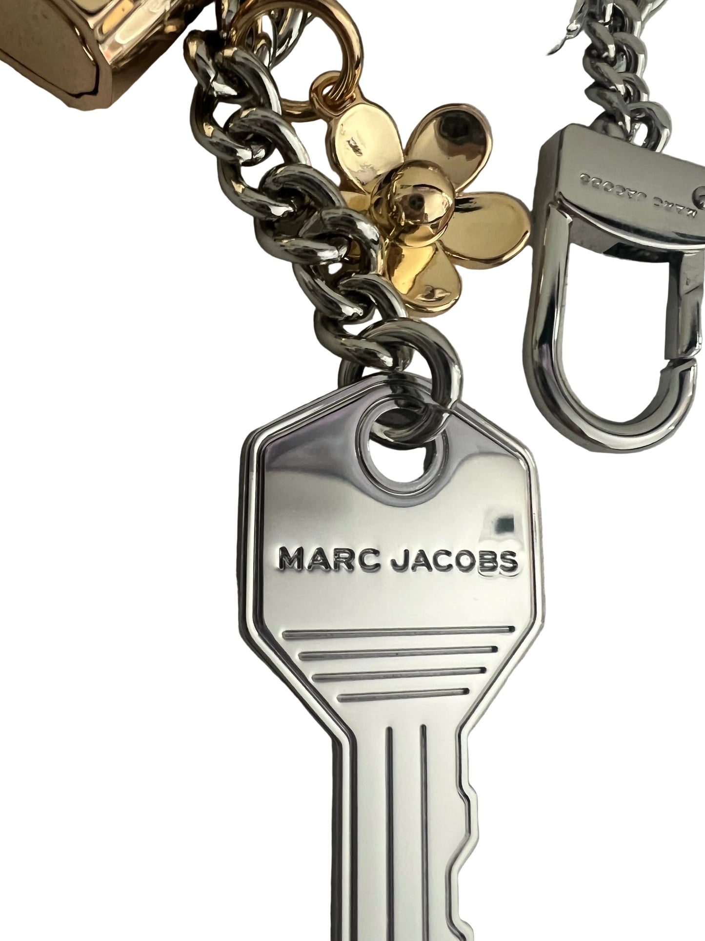Marc Jacobs Two Toned Bag Charm