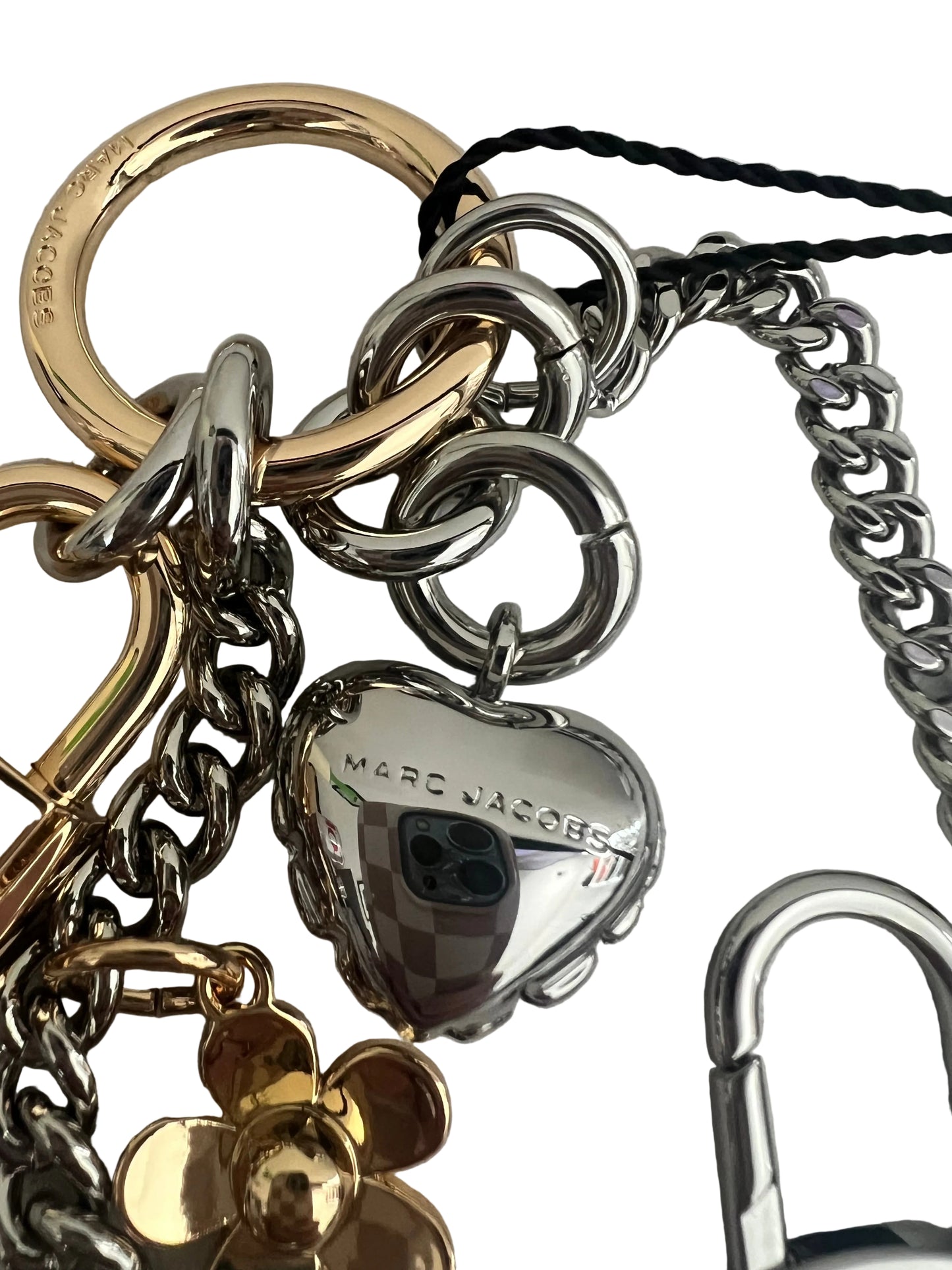 Marc Jacobs Two Toned Bag Charm