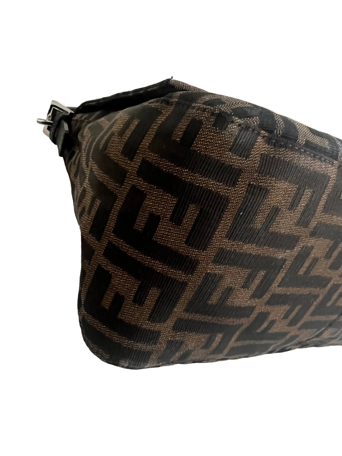 Fendi Vintage Zucca Canvas Mamma Baguette