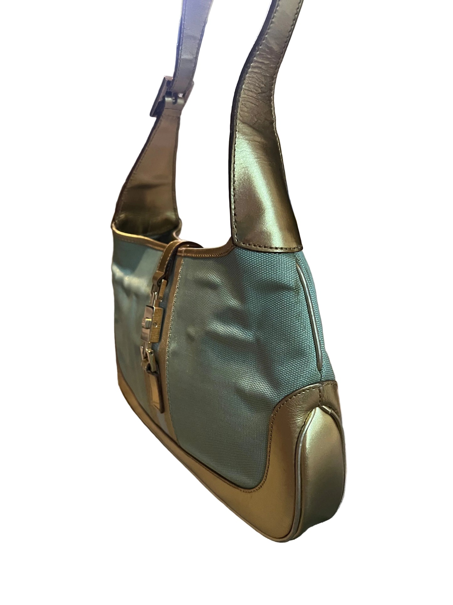 Gucci Metallic Web Vintage Jackie