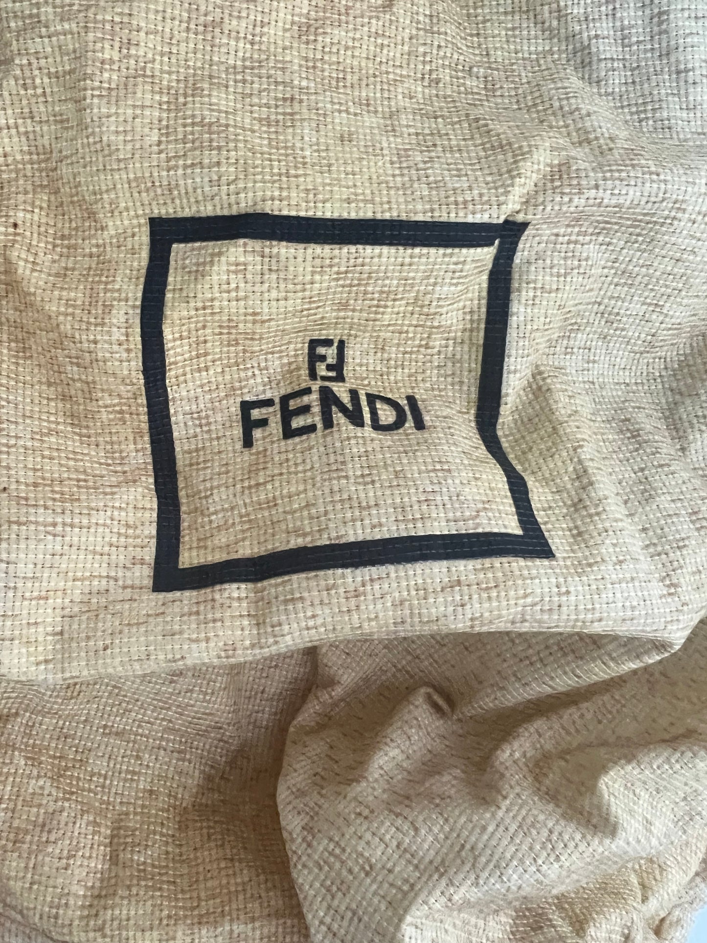 Fendi Vintage Zucca Canvas Mamma Baguette