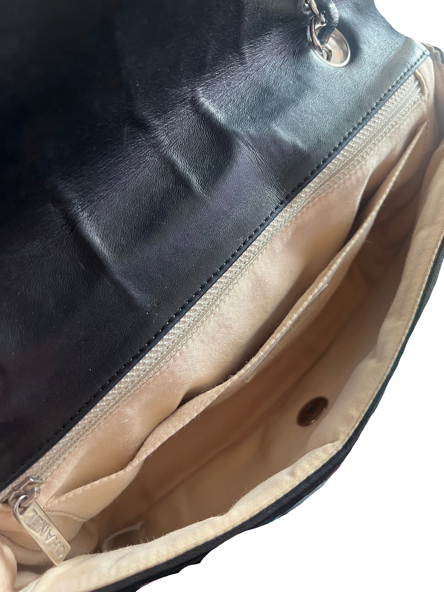 Chanel Limited Silk Ribbon Lambskin Flap