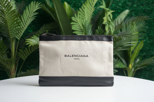 Balenciaga Canvas Pouch