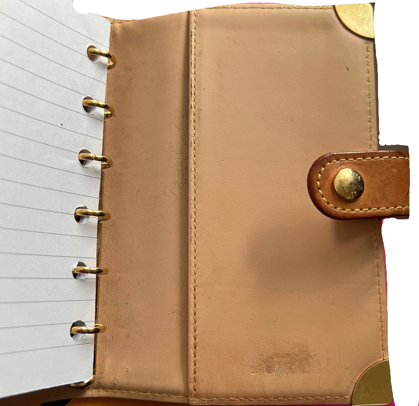 Louis Vuitton Murakami Black Multicolor Agenda PM