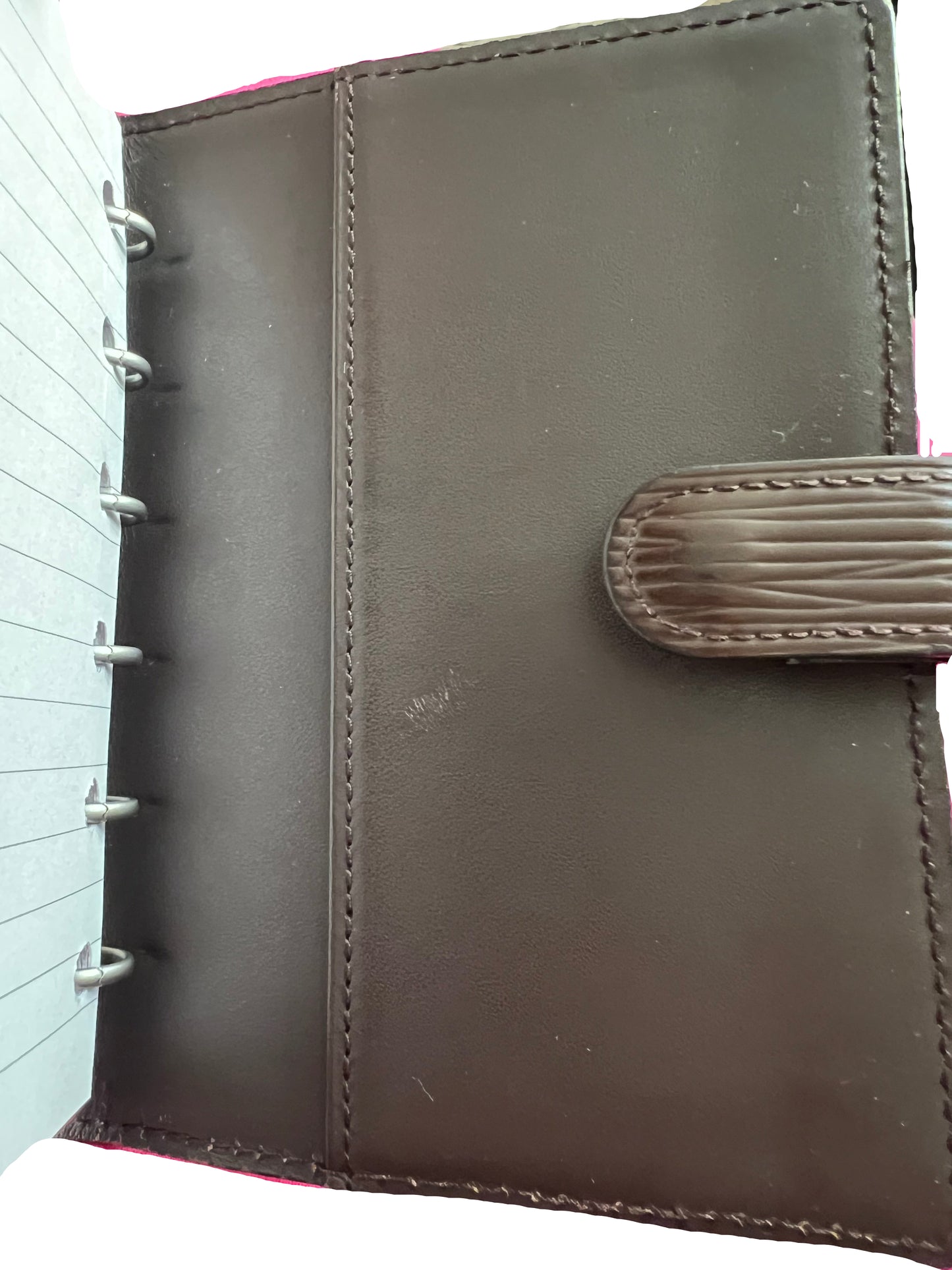 Louis Vuitton Brown Epi Leather Agenda