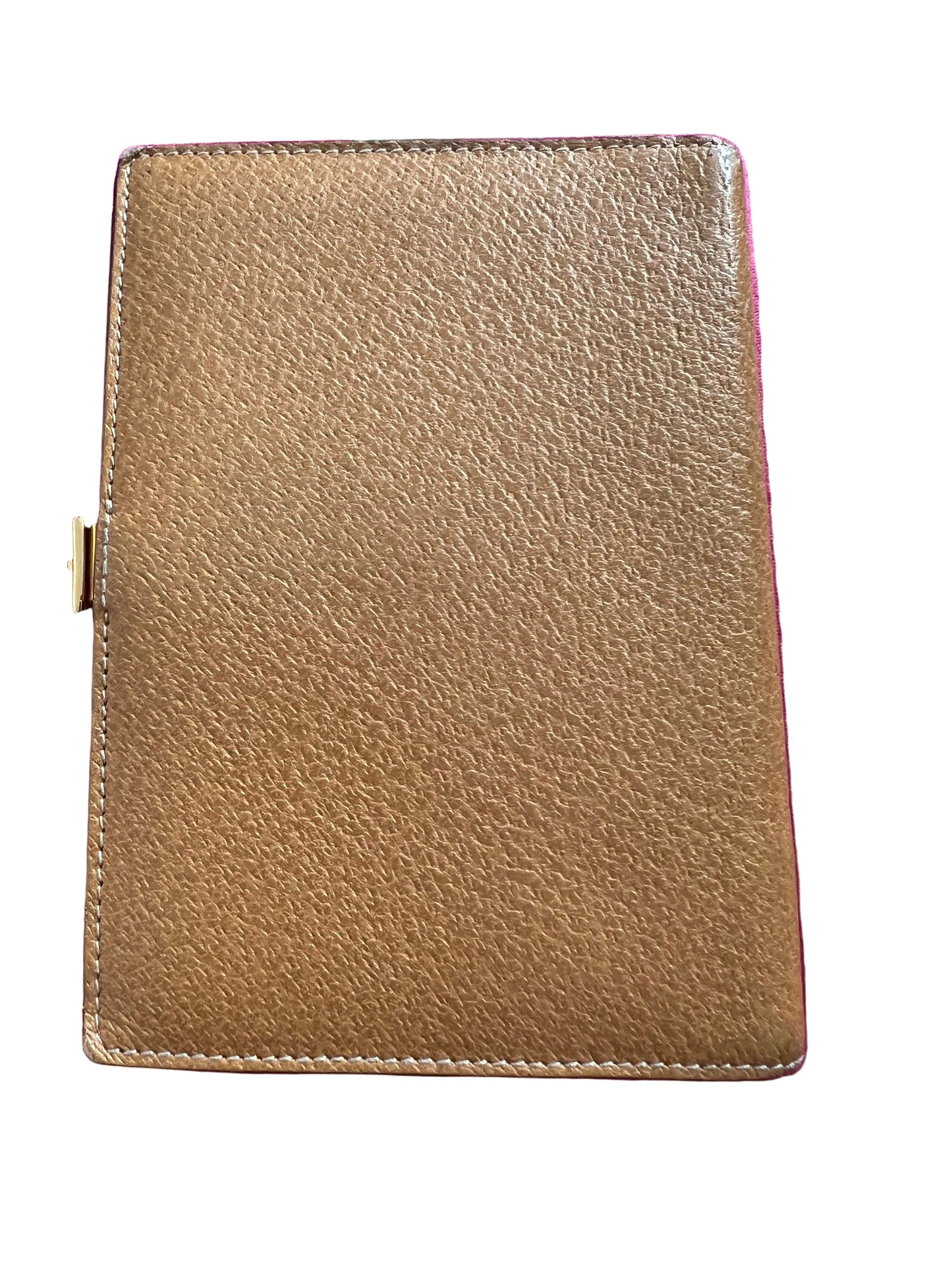 Gucci Vintage Leather Agenda