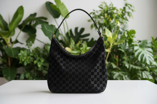 Gucci Tom Ford Era Suede Hobo