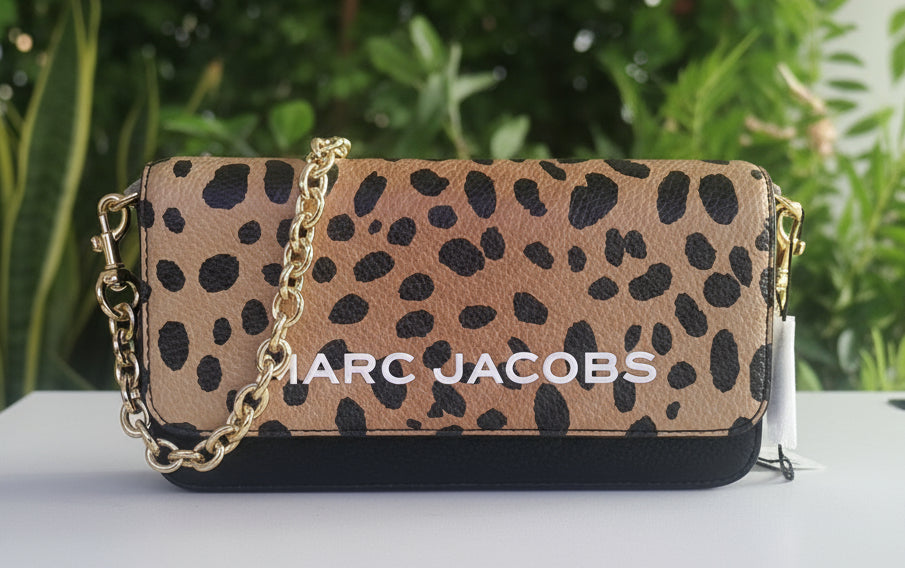 Marc Jacobs Cheetah Small Shoulder Flap